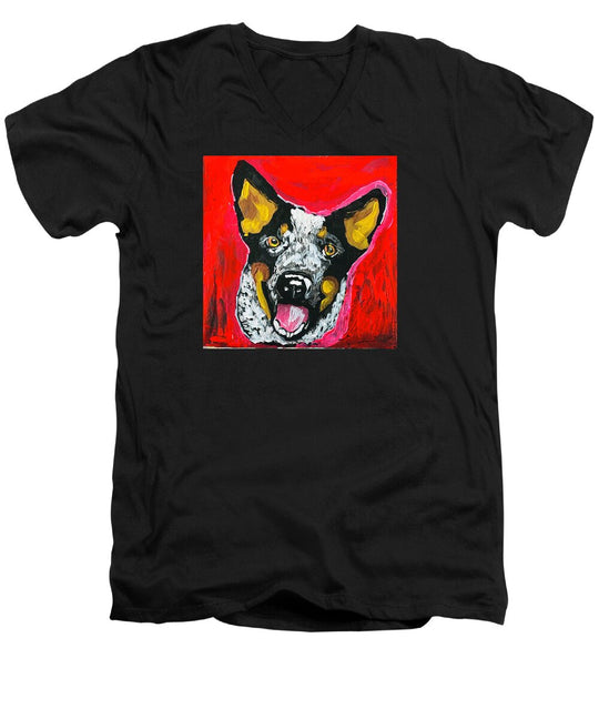 Rowdy - Men's V-Neck T-Shirt