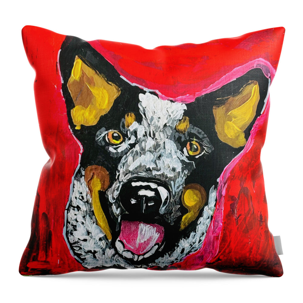 Rowdy - Throw Pillow