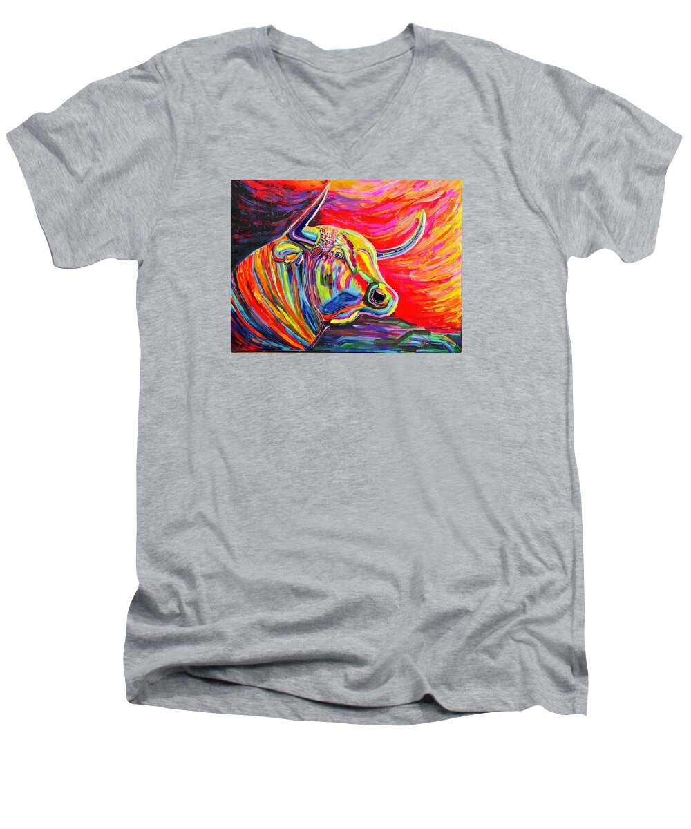 Sir Loin - Men's V-Neck T-Shirt