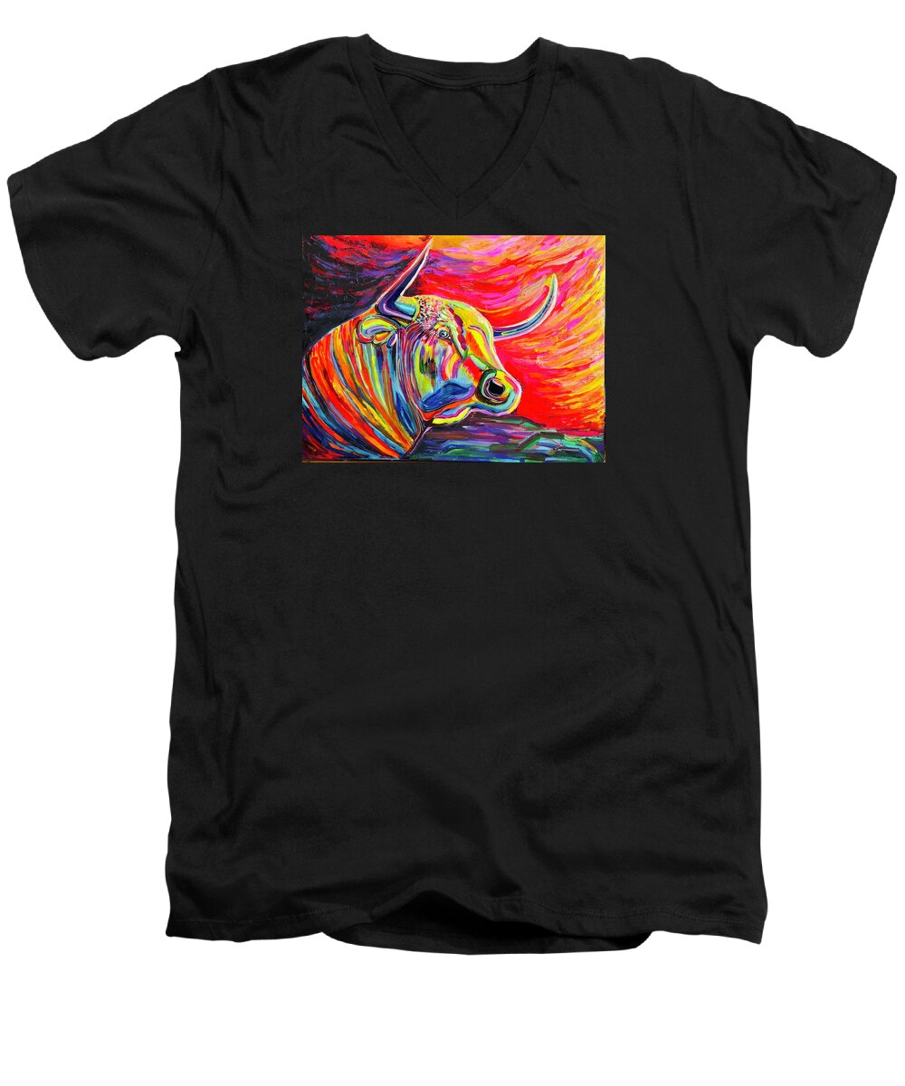 Sir Loin - Men's V-Neck T-Shirt