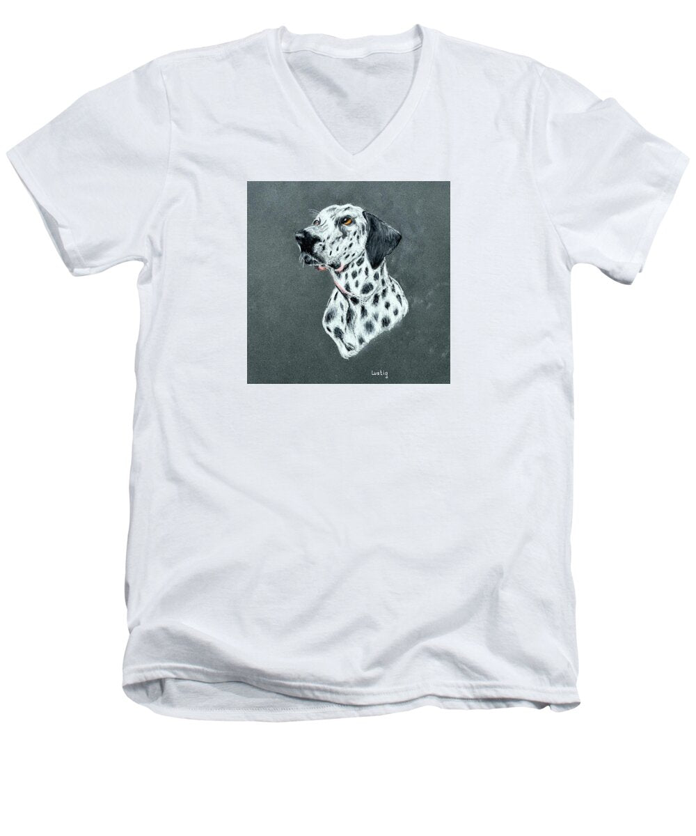Spotty - Men's V-Neck T-Shirt