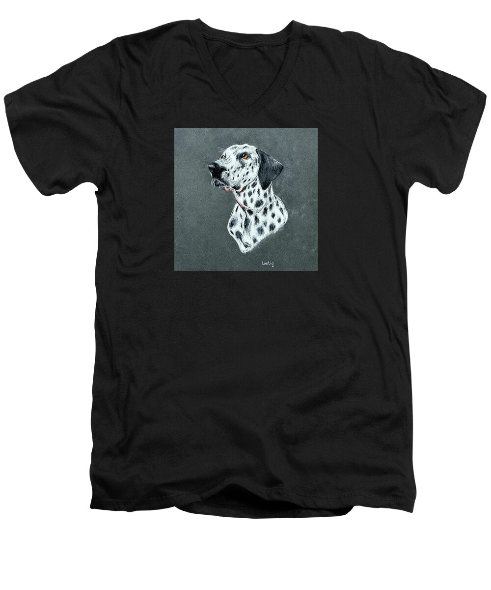 Spotty - Men's V-Neck T-Shirt