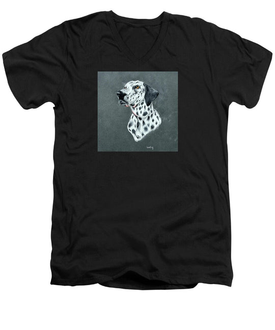 Spotty - Men's V-Neck T-Shirt
