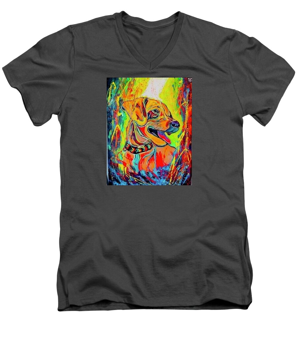Sunny - Men's V-Neck T-Shirt