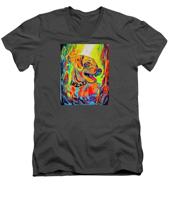 Sunny - Men's V-Neck T-Shirt