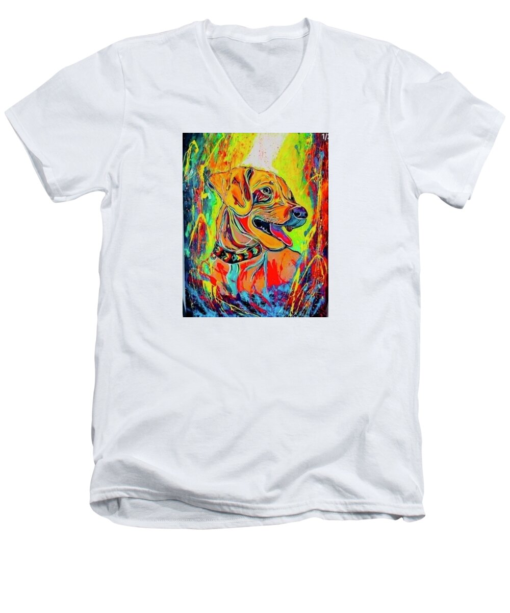 Sunny - Men's V-Neck T-Shirt