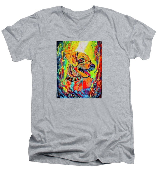 Sunny - Men's V-Neck T-Shirt