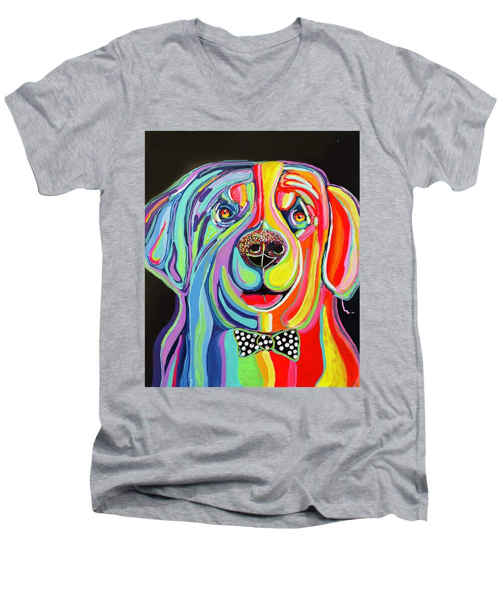 Sharpei - Men's V-Neck T-Shirt