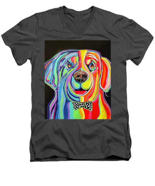 Sharpei - Men's V-Neck T-Shirt