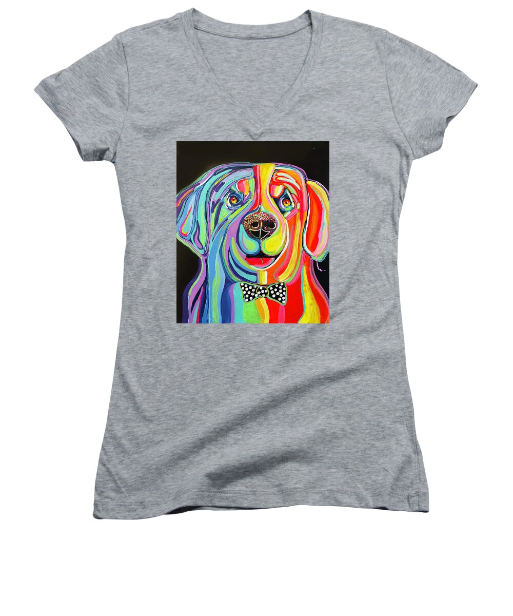 Sharpei - Women's V-Neck