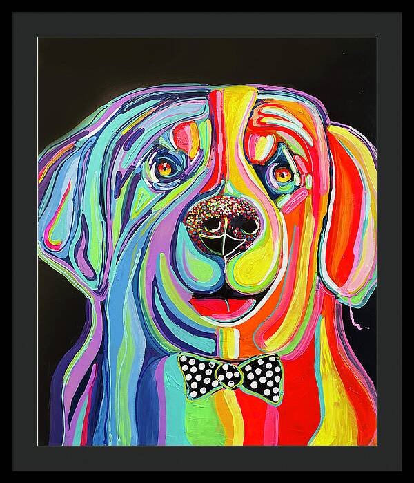 Sharpei - Framed Print