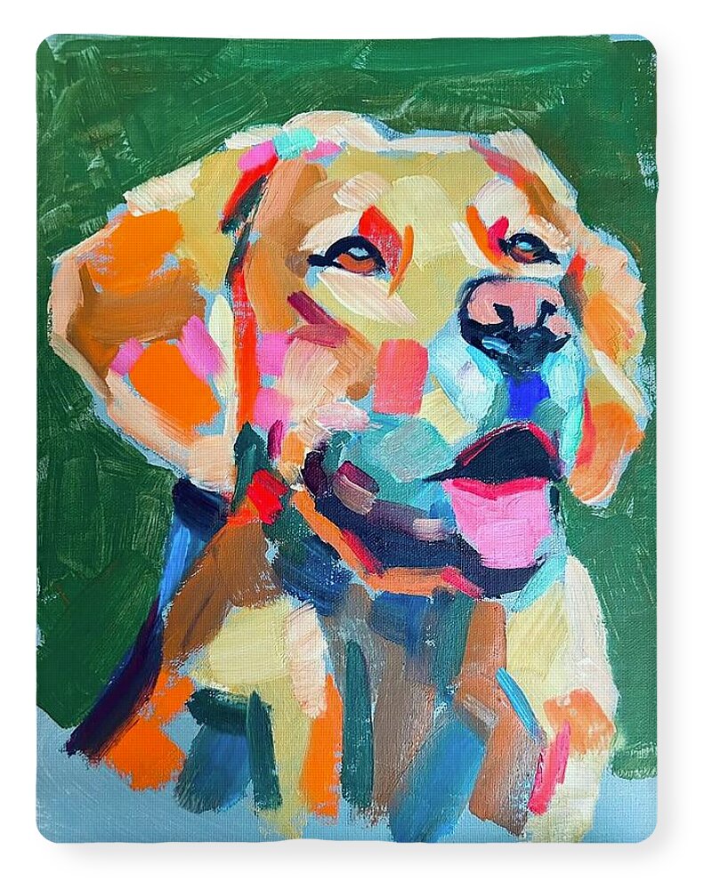Yellow Lab - Blanket