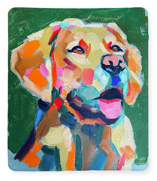 Yellow Lab - Blanket