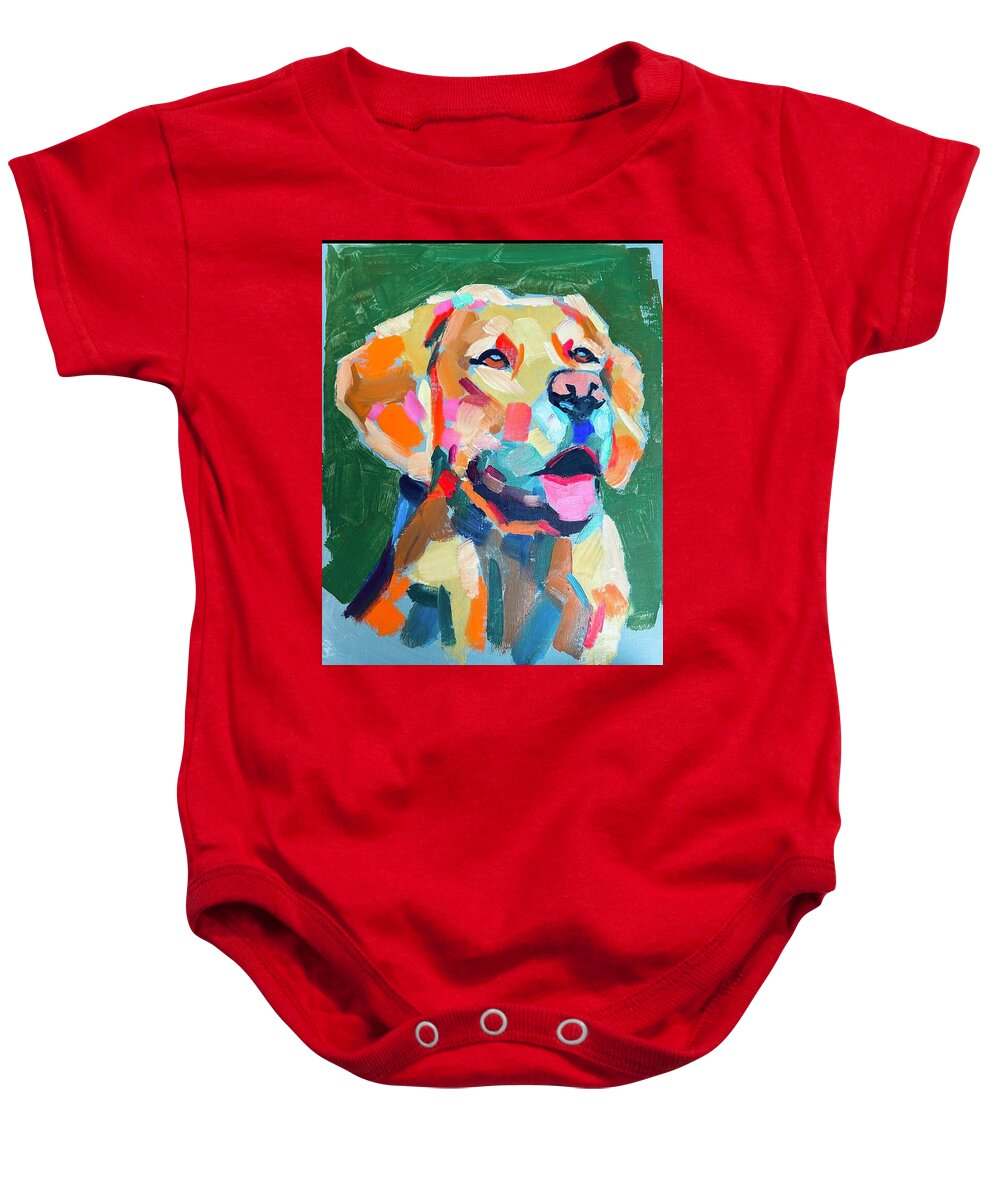 Yellow Lab - Baby Onesie