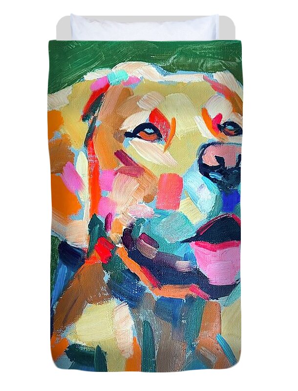 Yellow Lab - Duvet Cover