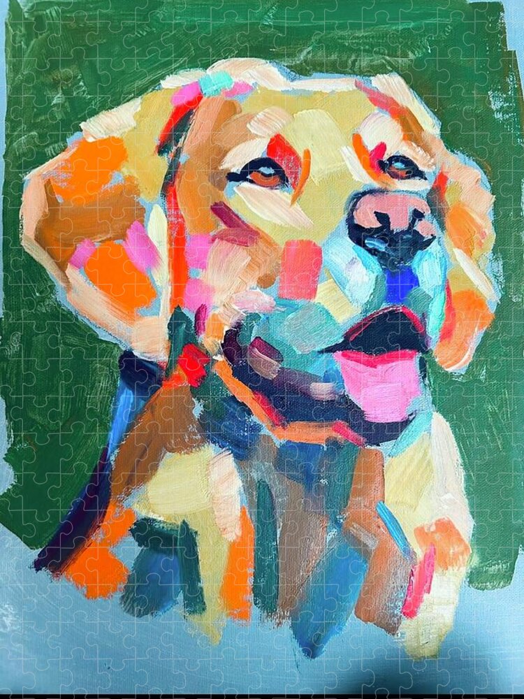 Yellow Lab - Puzzle