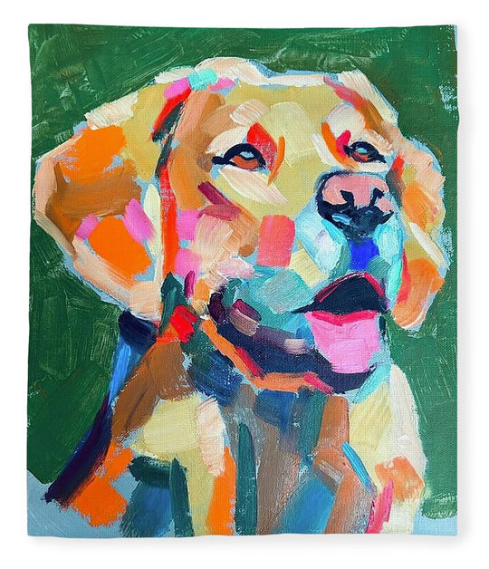 Yellow Lab - Blanket