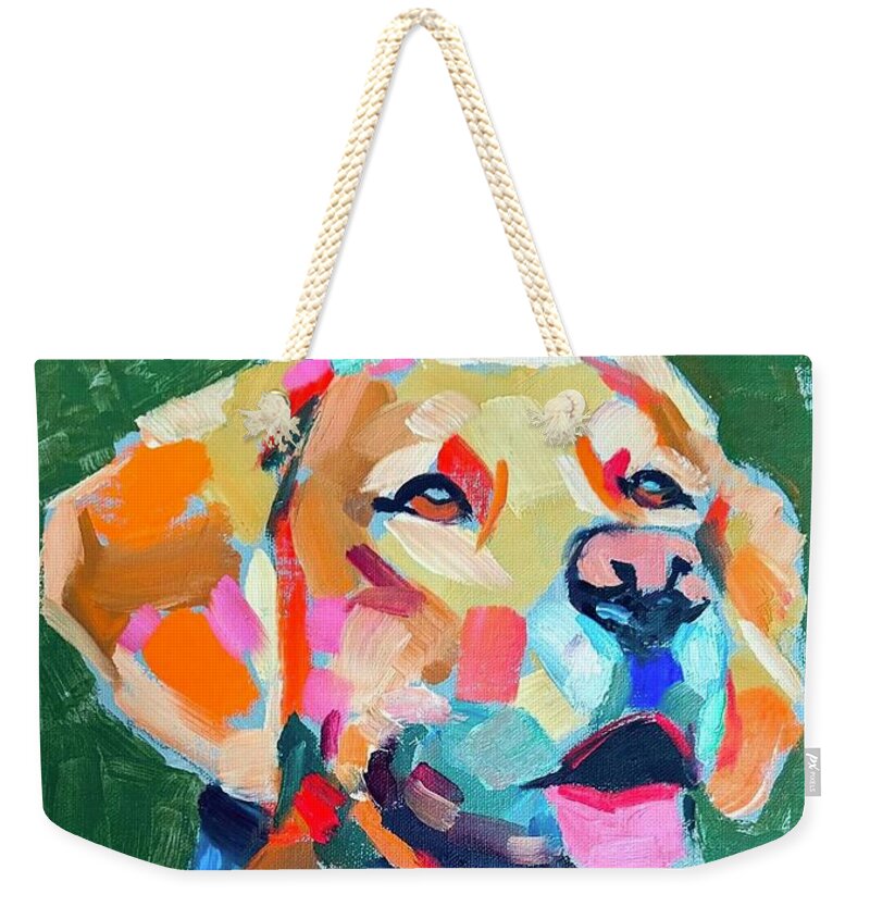 Yellow Lab - Weekender Tote Bag