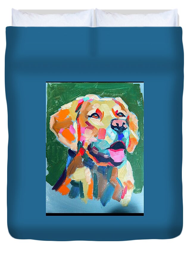 Yellow Lab - Duvet Cover