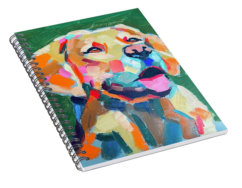 Yellow Lab - Spiral Notebook
