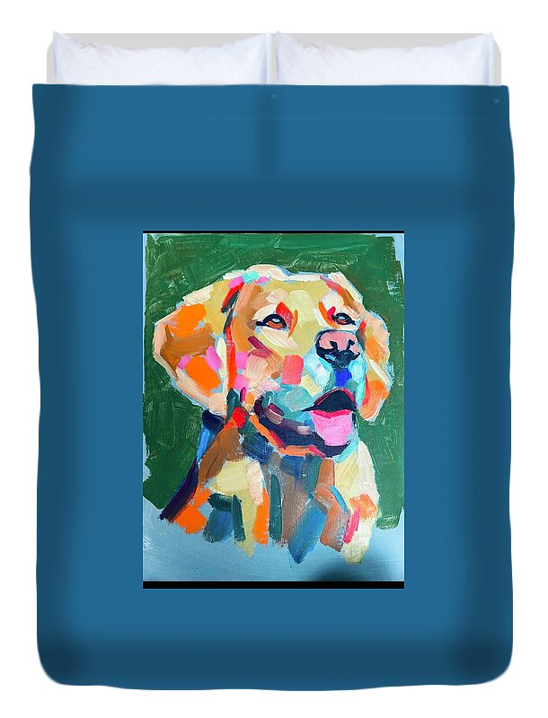 Yellow Lab - Duvet Cover