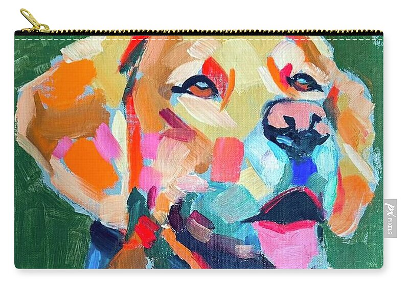 Yellow Lab - Zip Pouch