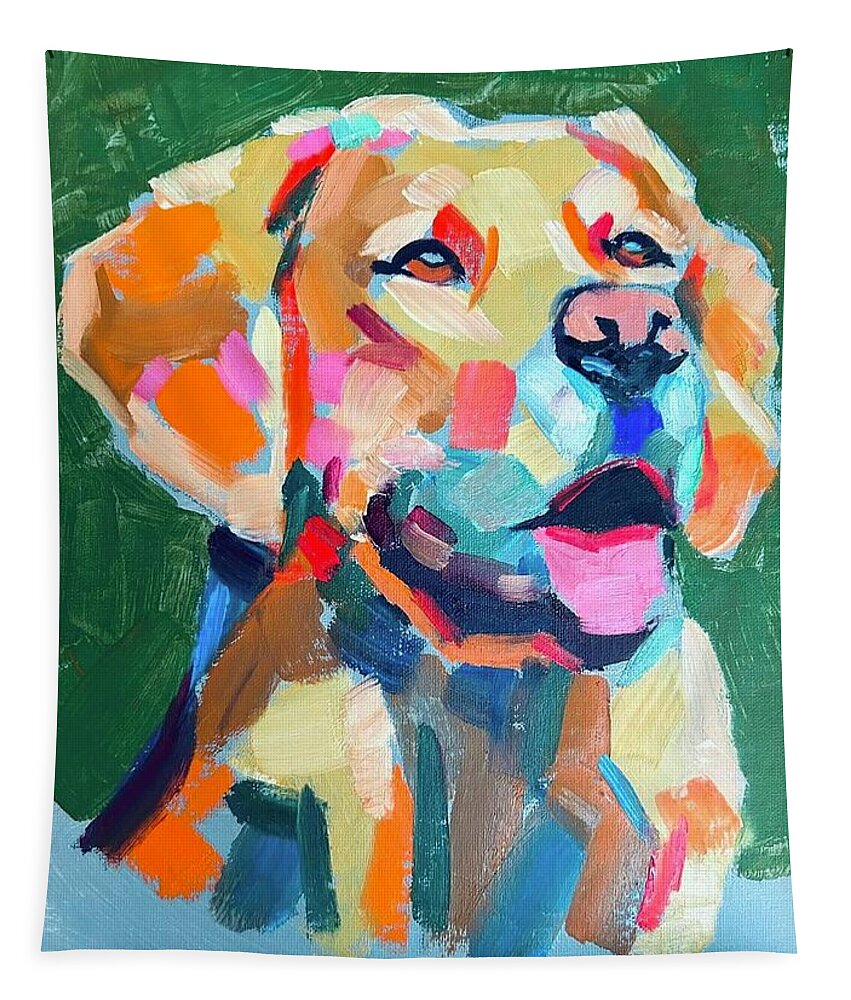 Yellow Lab - Tapestry