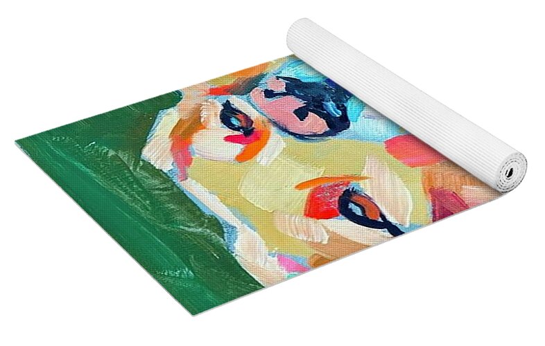Yellow Lab - Yoga Mat