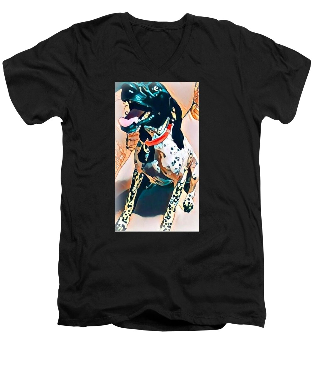 Zaya - Men's V-Neck T-Shirt